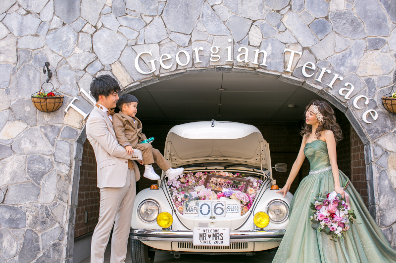 ザ・ジョージアンテラス_家族・友人を撮影に呼べる