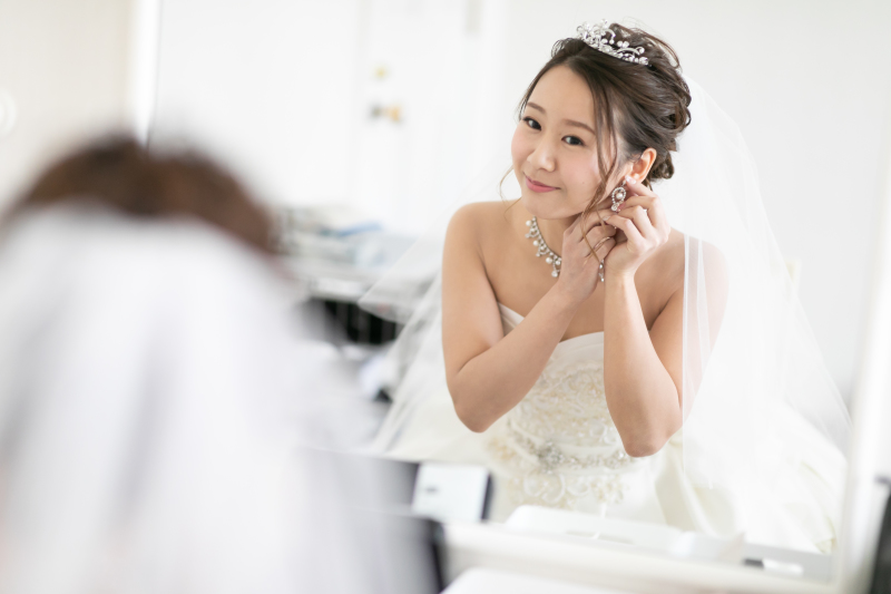 ヘアメイクのリハーサルができる ザ ジョージアンテラス Photorait