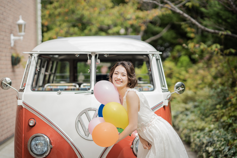 ザ・ジョージアンテラス_ウエディングドレスが豊富