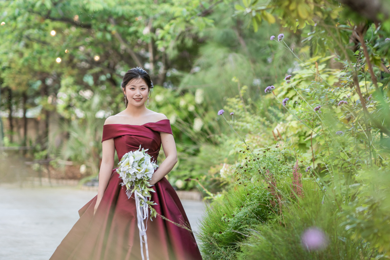 ザ・ジョージアンテラス_ヘアメイクのリハーサルができる