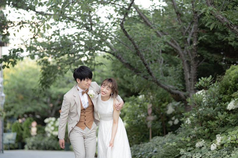 ザ・ジョージアンテラス_ガーデンで撮影できる