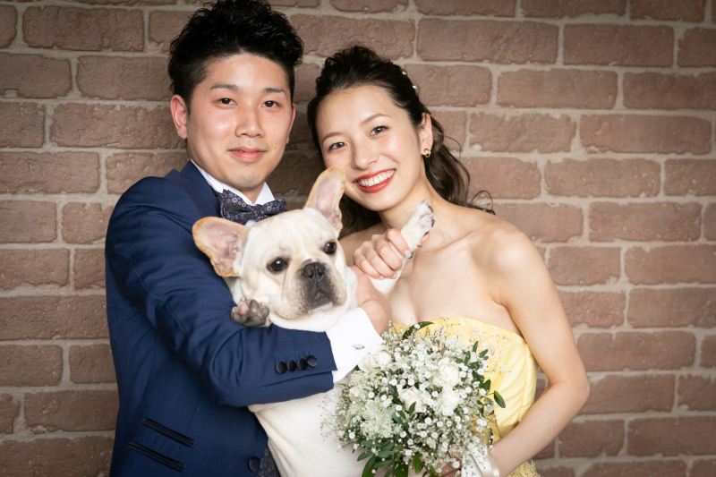 ザ・ジョージアンテラス_ペットと一緒に撮影できる