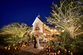 ザ・ジョージアンテラス_緑あふれる英国式邸宅でフォトウェディング