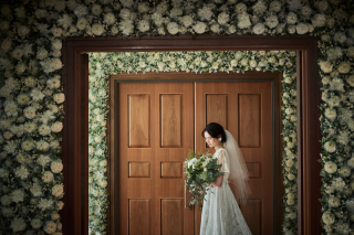 ザ・ジョージアンテラス_緑あふれる英国式邸宅でフォトウェディング