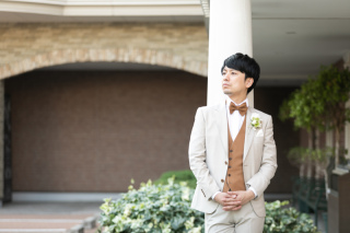 新郎ヘアセット