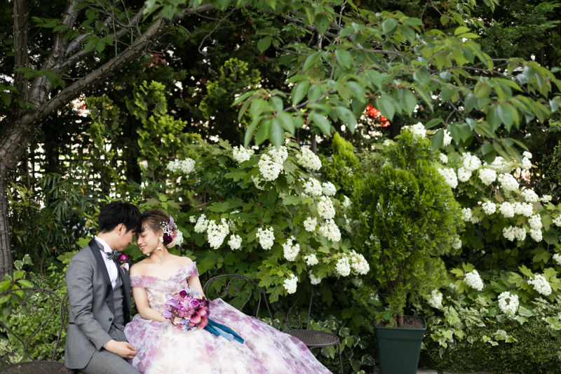 式場オススメ写真スポット＊ガーデン