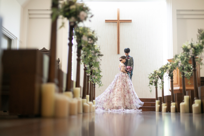 式場オススメ写真スポット＊チャペル