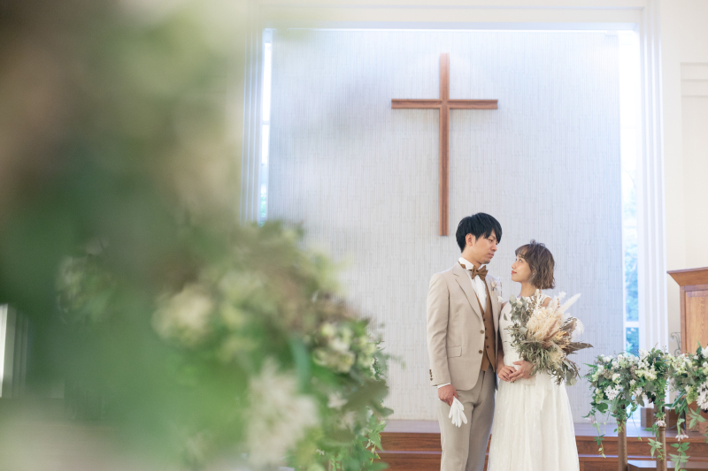 式場オススメ写真スポット＊チャペル