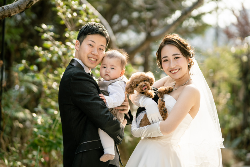 式場オススメ写真スポット＊ペット婚