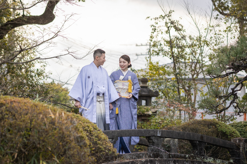 【五風荘でロケーションフォト！】四季折々の景色が楽しめる庭園フォト＆結婚式場のお好きな1スポットで撮影◇和装1着