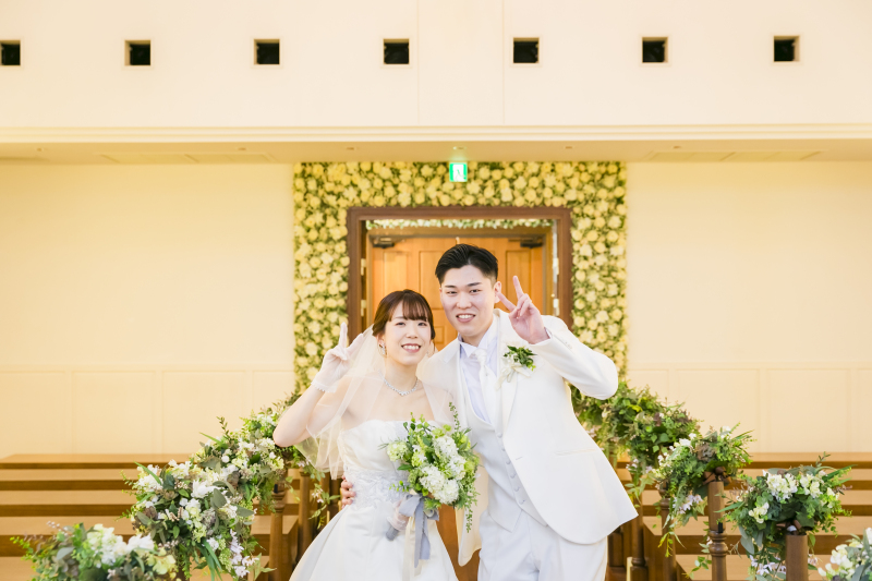 【挙式(人前式)&フォトウェディング】木の温もりあたたかなチャペルで本格挙式&たっぷりフォト撮影◇ドレス1着