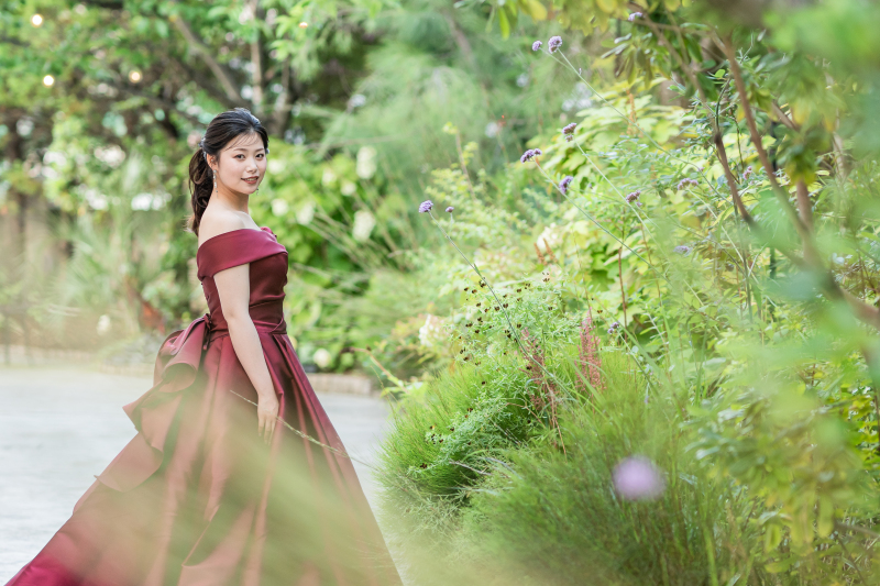 【平日限定*お好きな時期に撮影可能♪】チャペル・ガーデンなど結婚式場でフォト撮影◇選べるアートブーケ付き◆ドレス1着&和装撮影