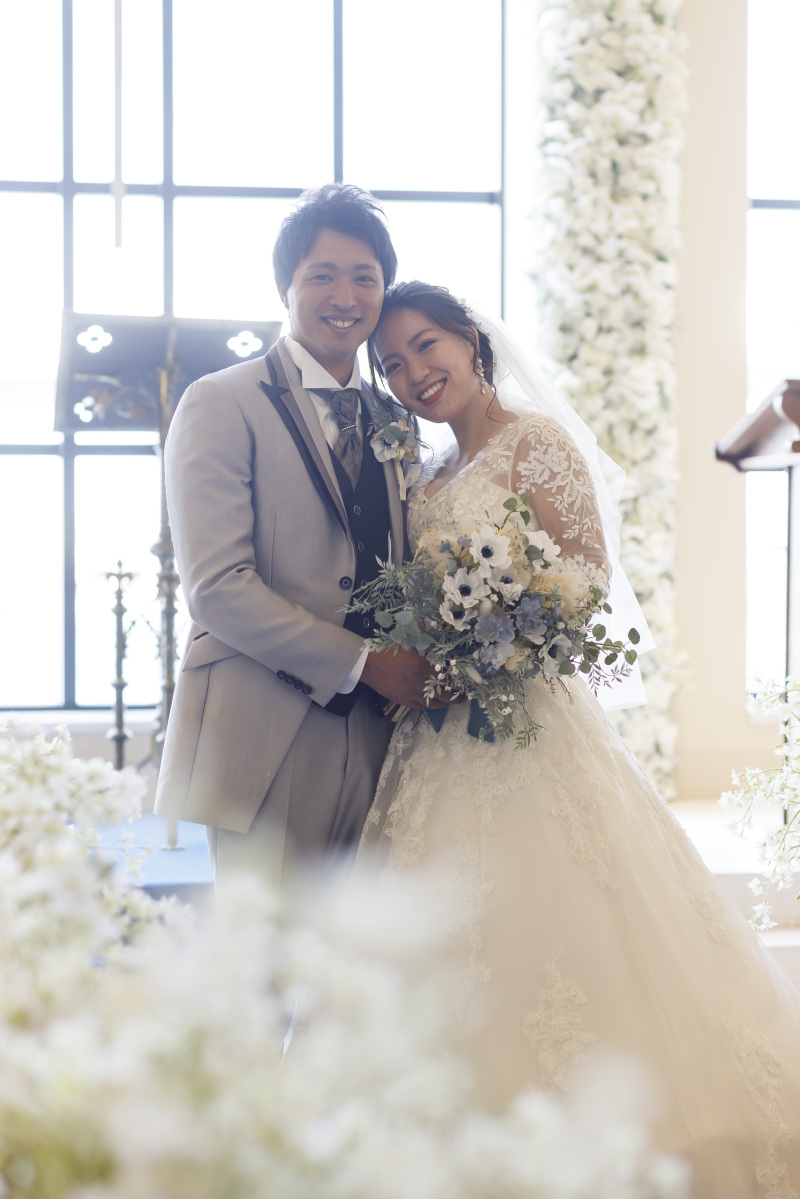 海を一望"オーシャンビューチャペル"でフォト