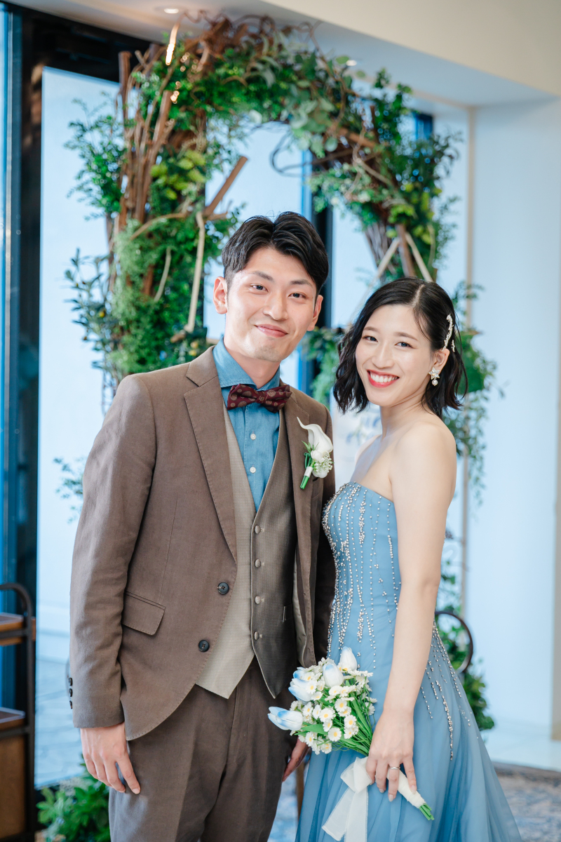 柔らかな笑顔でむすび♡