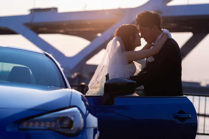 大切なお車と…☆