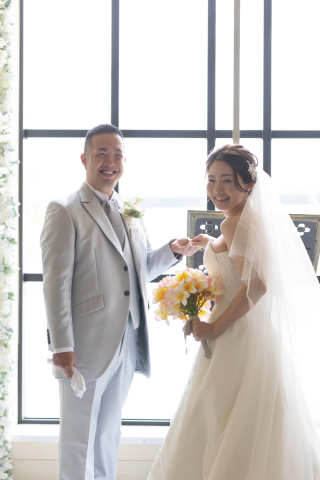 みんなで一緒にフォトウェディング