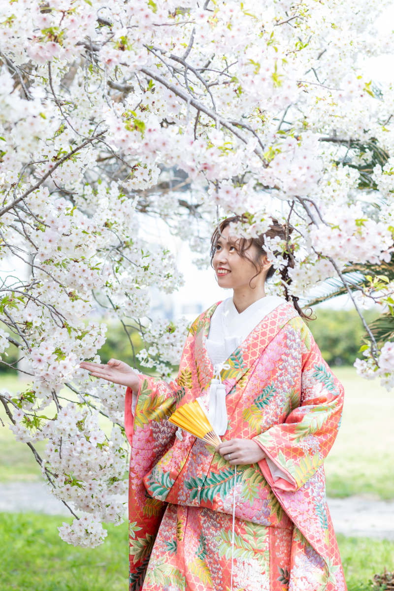 さくら&times;和装＝映えウエディングフォトに&hellip;