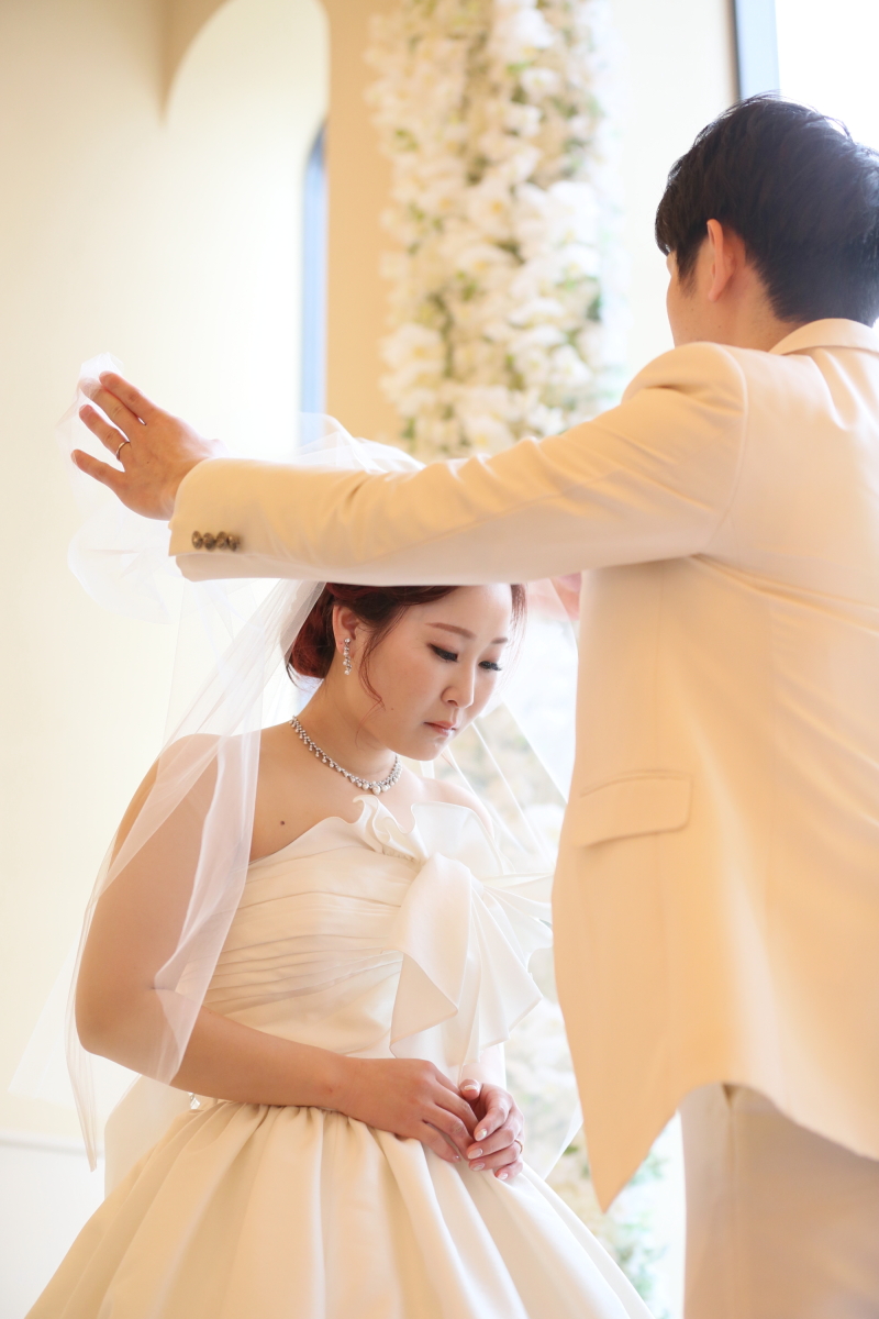 いよいよチャペルで撮影っ！