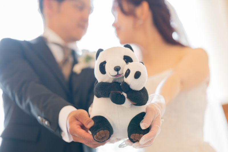 大切なぬいぐるみと一緒に♡