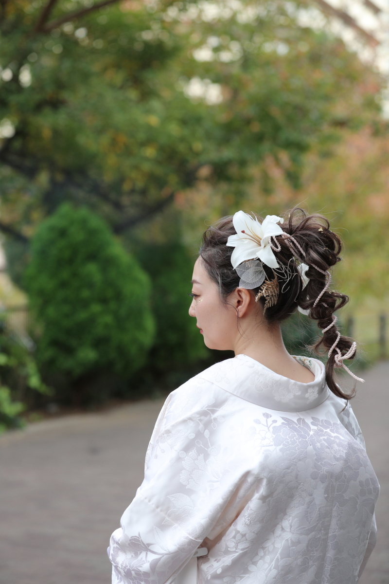 新婦さんソロショット