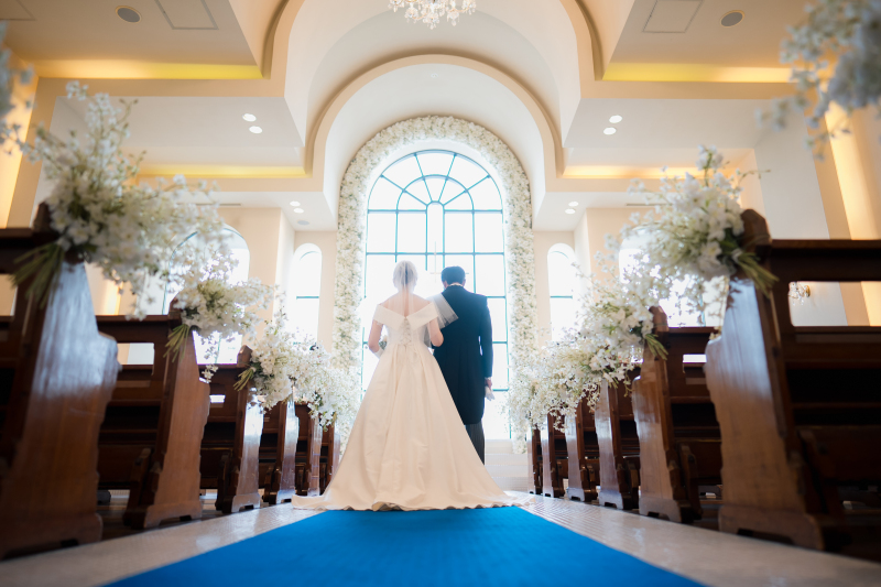 バージンロードフォト