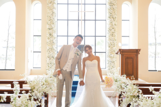 リゾート風フォトウェディング