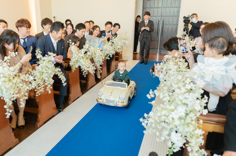 キッズカー入場シーン