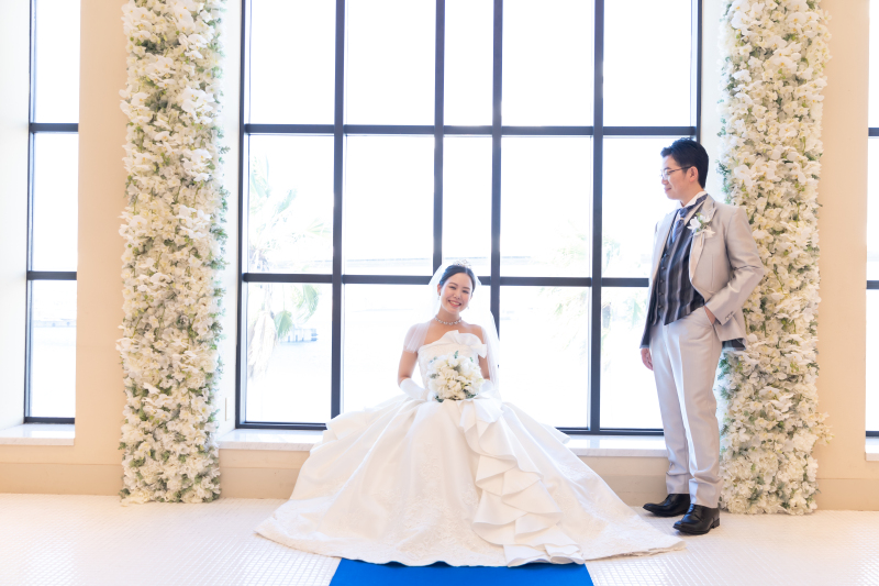 もちろん定番のチャペルでも・・♡