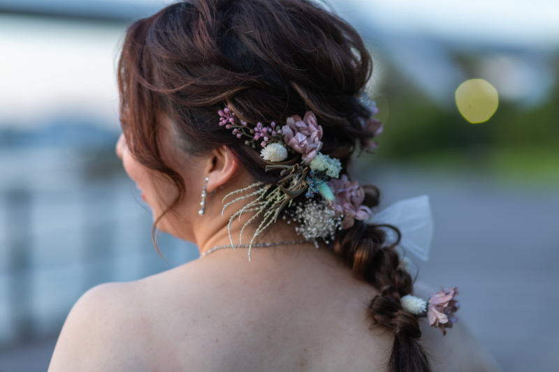 素敵なヘアセットも・・♡