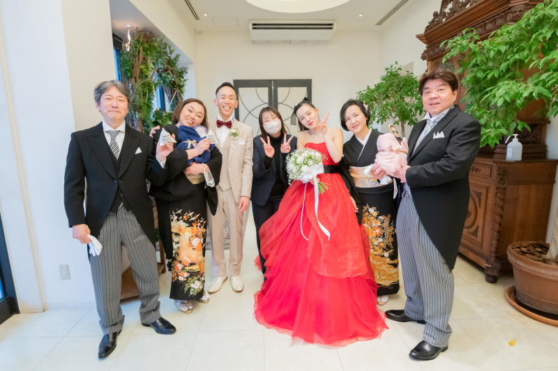 家族や友人との撮影もOK