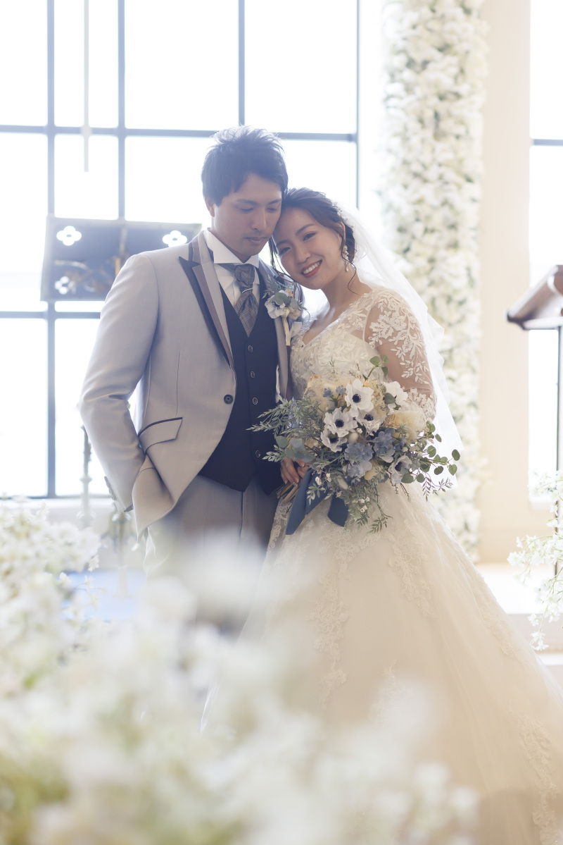 海を一望"オーシャンビューチャペル"でフォト