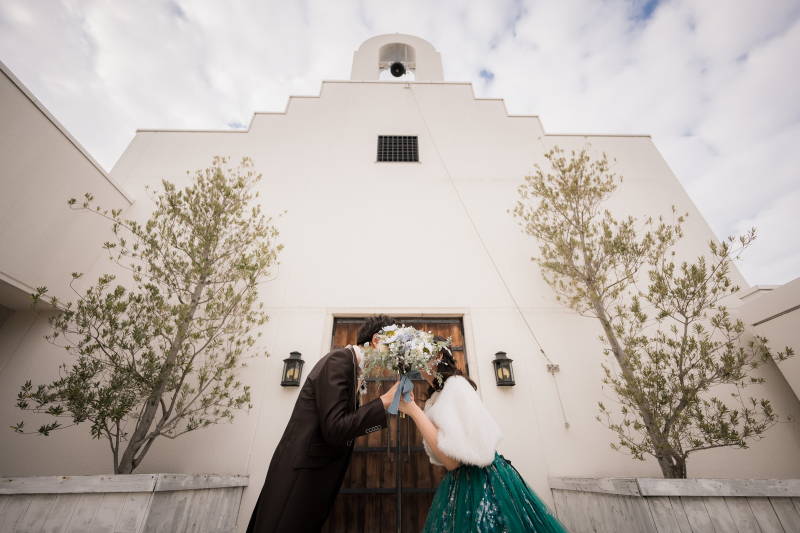ミコノス島を彷彿とさせる"チャペル"フォト