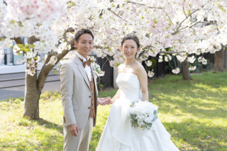 桜×家族フォト