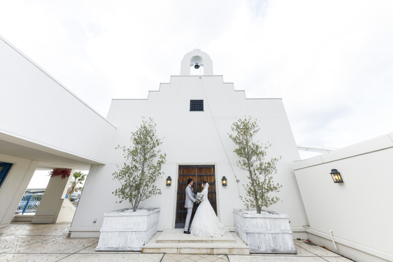 ミコノス島を彷彿とさせる"チャペル"フォト