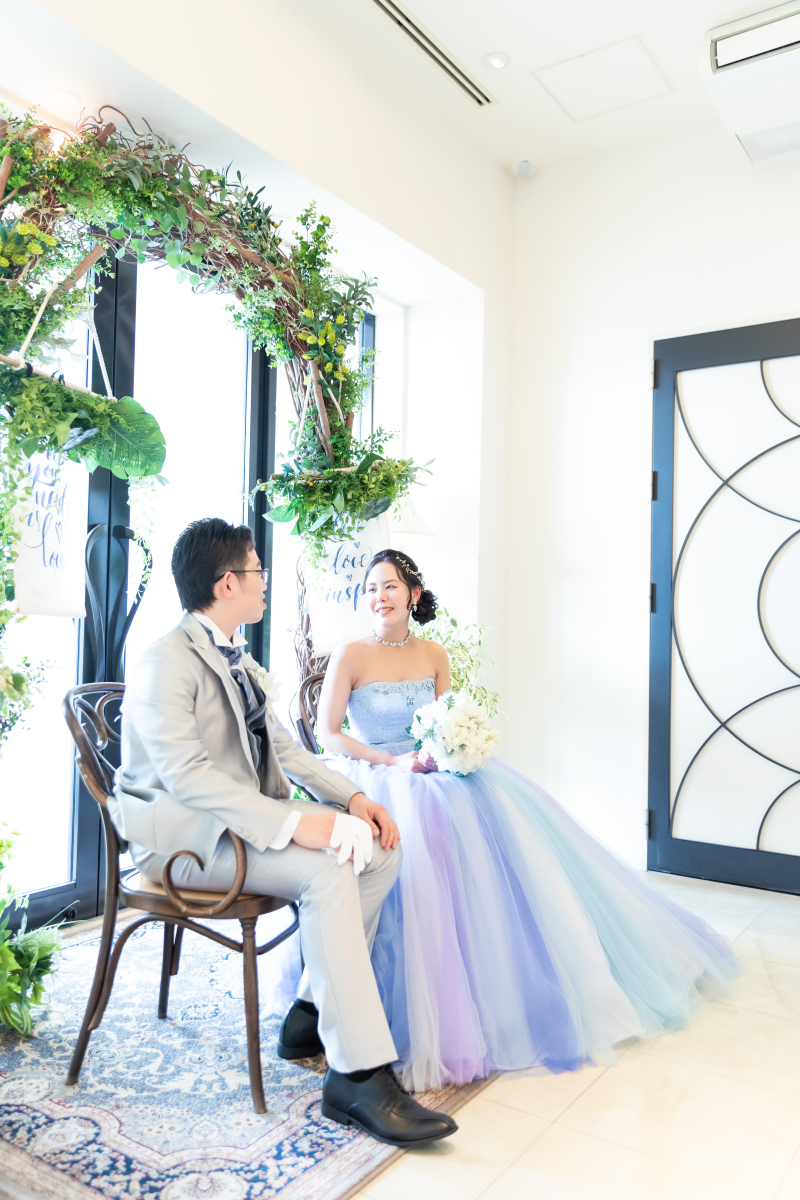 グリーンアーチも素敵なフォトスポット！