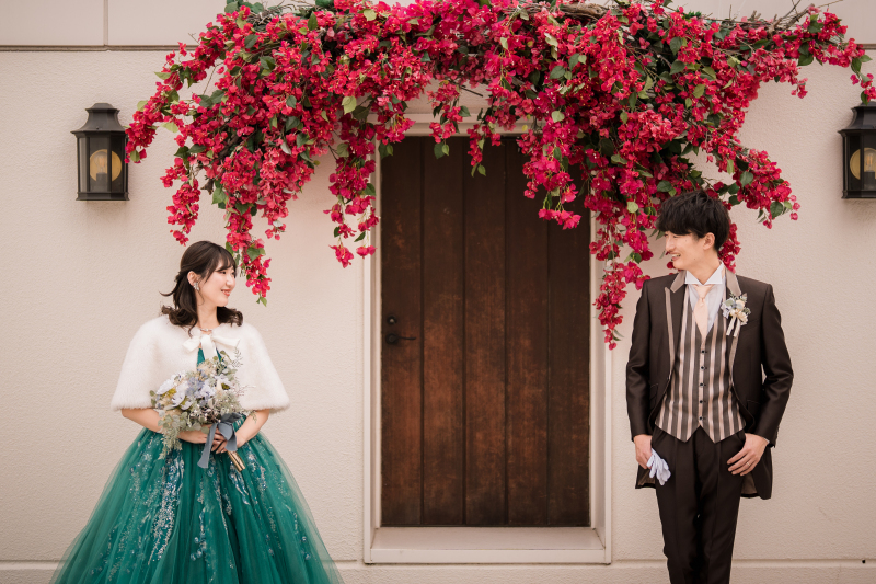 色鮮やかな"ブーゲンビリア"フォト