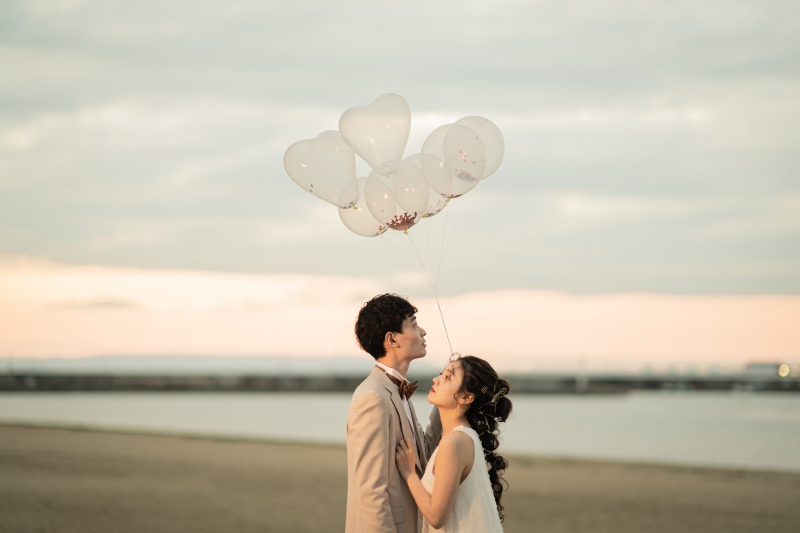 リヴァージュブラン_海で撮影できる