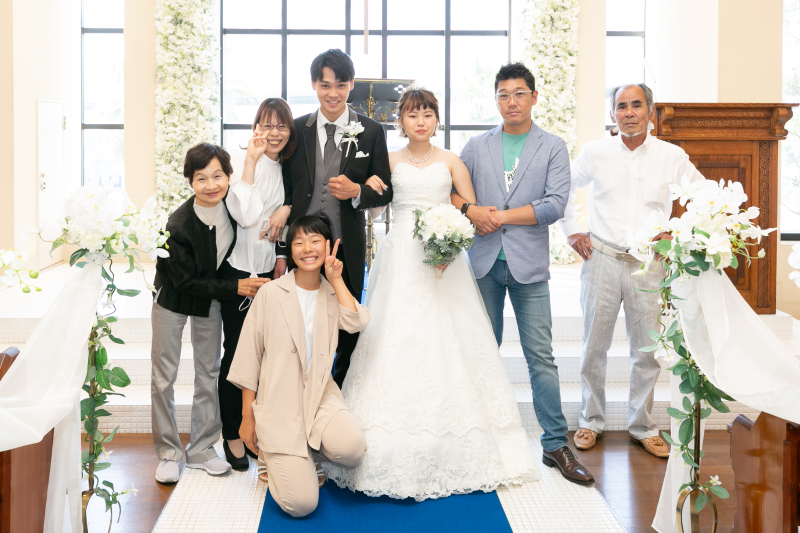 リヴァージュブラン_家族・友人を撮影に呼べる