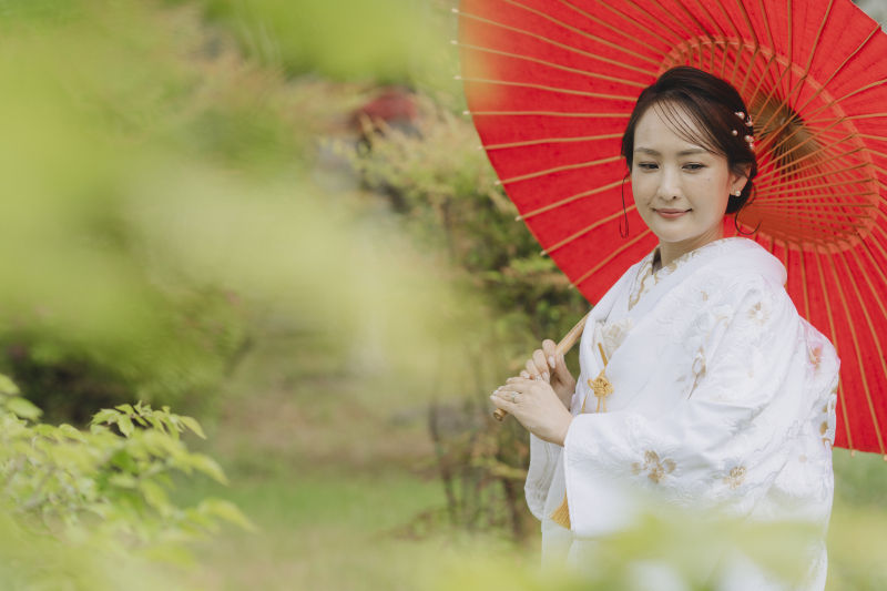 白無垢で、華やかに私らしく*