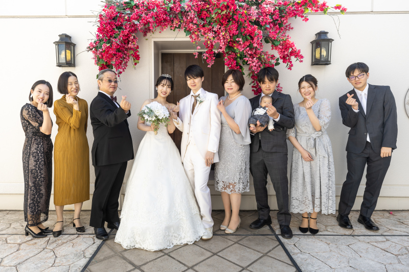 リヴァージュブラン_家族・友人を撮影に呼べる