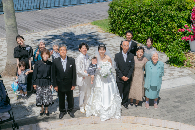 リヴァージュブラン_家族・友人を撮影に呼べる