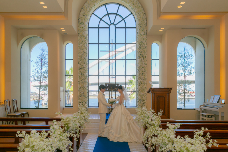 リヴァージュブラン_結婚式場で撮影できる