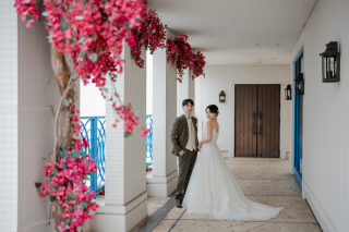 リヴァージュブラン_リゾート感溢れる白亜の邸宅でリゾートウェディング