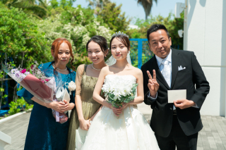 リヴァージュブラン_ファミリーウェディング