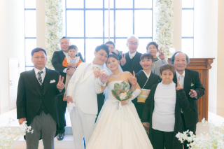 リヴァージュブラン_ファミリーウェディング