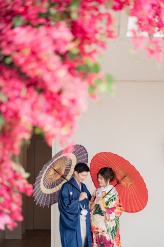 リヴァージュブラン_ロケーションフォト（和装）