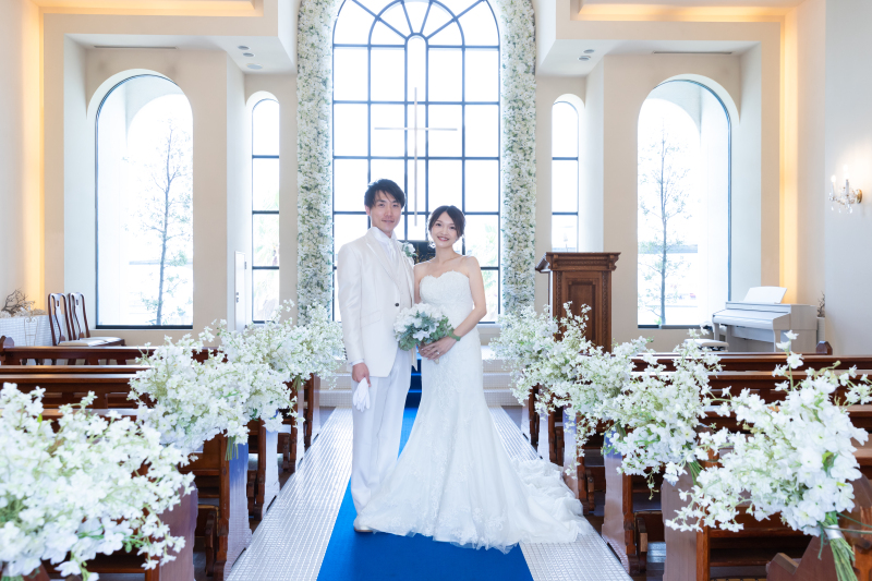 リヴァージュブラン_結婚式場で撮影できる