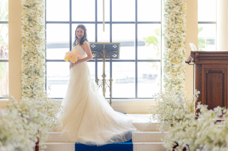 式場オススメ写真スポット＊ソロフォト