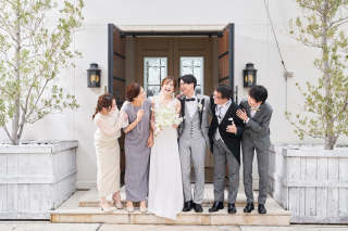 式場オススメ写真スポット＊ファミリーフォト