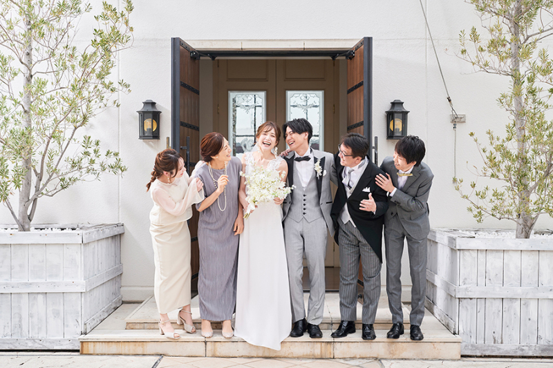 式場オススメ写真スポット＊ファミリーフォト